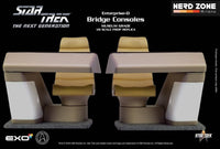 PRE ORDINE - EXO-6 Star Trek: The Next Generation Replica 1/6 Enterprise-D Bridge Consoles Set
