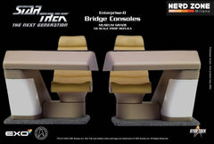 PRE ORDINE - EXO-6 Star Trek: The Next Generation Replica 1/6 Enterprise-D Bridge Consoles Set
