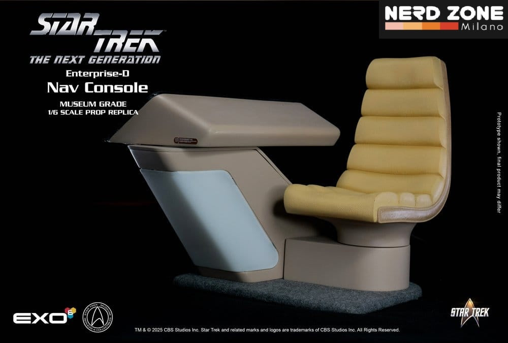 PRE ORDINE - EXO-6 Star Trek: The Next Generation Replica 1/6 Enterprise-D Bridge Consoles Set
