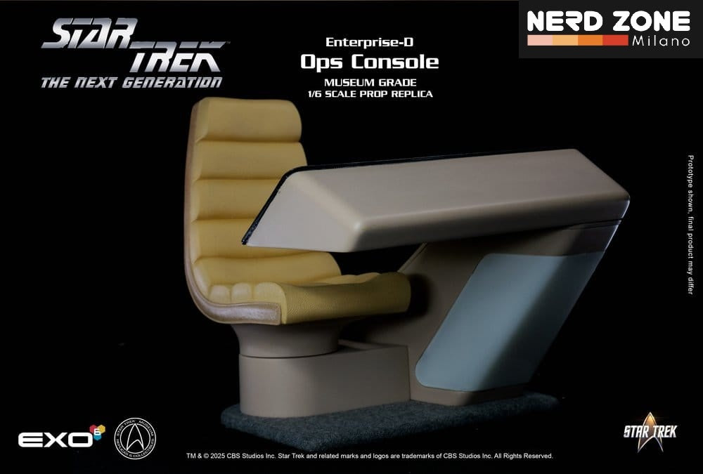 PRE ORDINE - EXO-6 Star Trek: The Next Generation Replica 1/6 Enterprise-D Bridge OPS Console