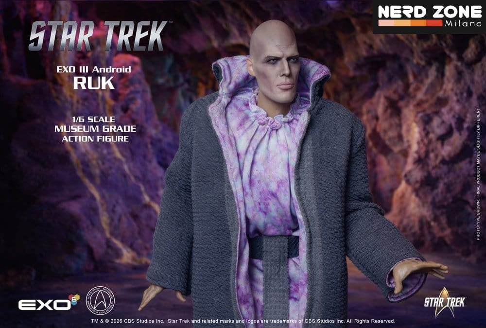 PRE ORDINE - EXO-6 Star Trek: The Original Series Action Figure 1/6 Ruk EXO III Android 33 cm
