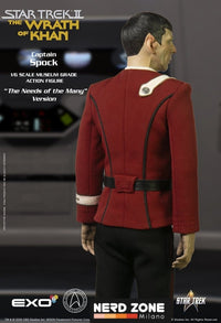 PRE ORDINE - EXO 6 - Star Trek: The Wrath of Khan Action Figure 1/6 Captain Spock Needs of the Many Version 30 cm