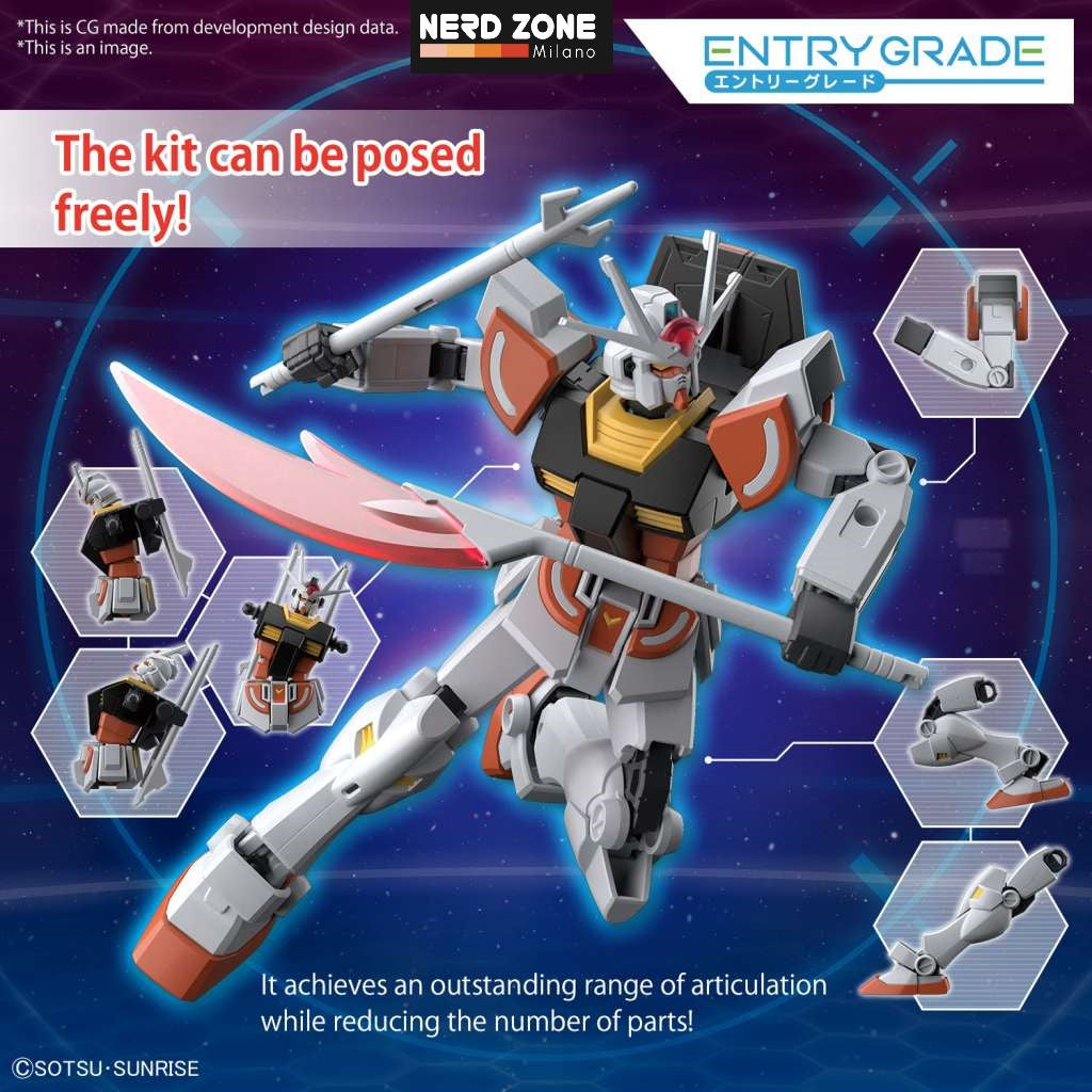 BANDAI GUNPLA - Eg Gundam Lah 1/144