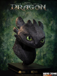 PRE ORDINE - ELITE CREATURE COLLECTIBLES - Toothless Life Size Bust