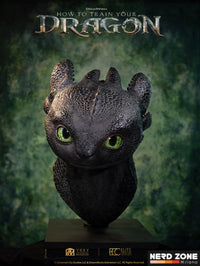 PRE ORDINE - ELITE CREATURE COLLECTIBLES - Toothless Life Size Bust