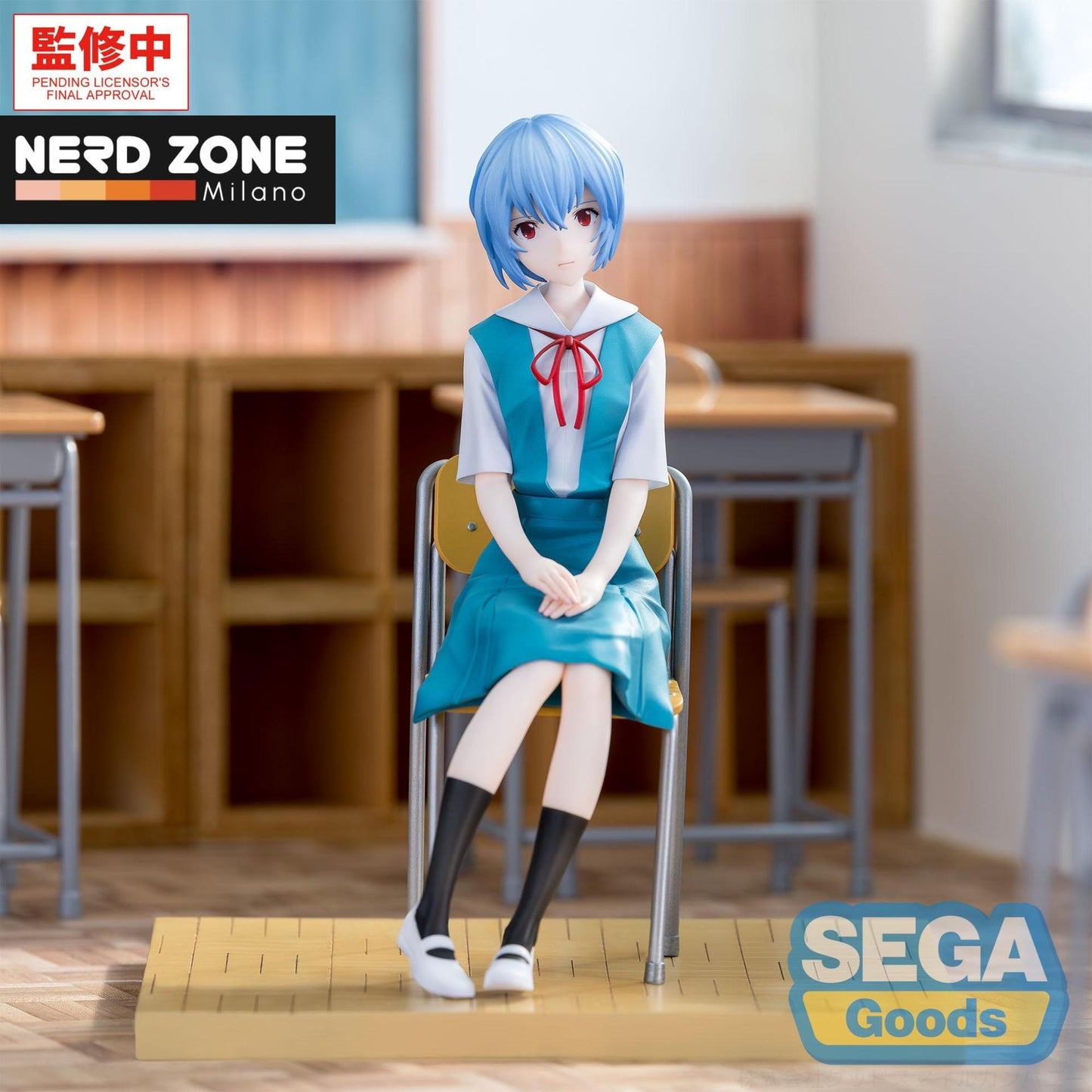 PRE ORDINE - SEGA - Evangelion Rei Ayanami Uniform Xstellar Figure