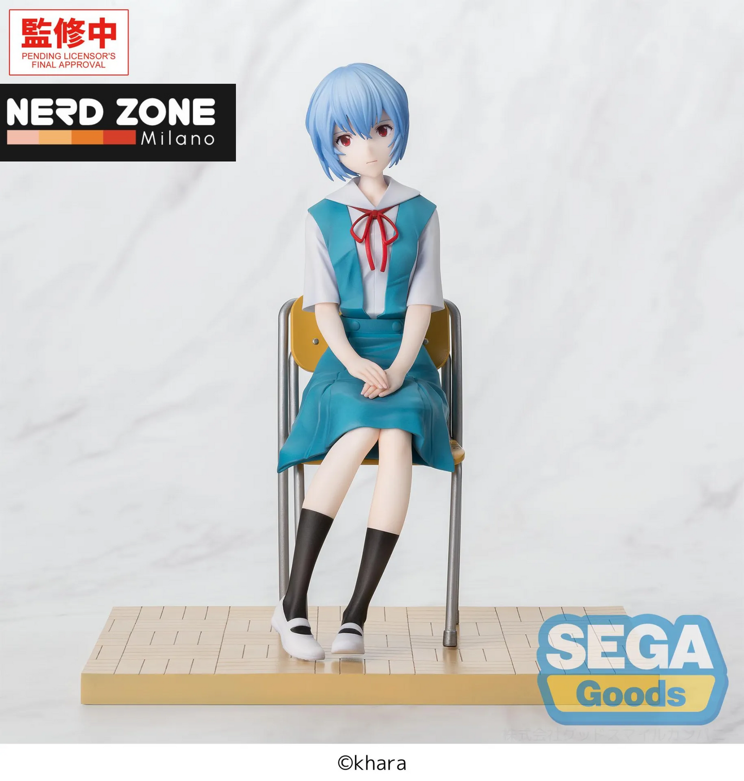 PRE ORDINE - SEGA - Evangelion Rei Ayanami Uniform Xstellar Figure