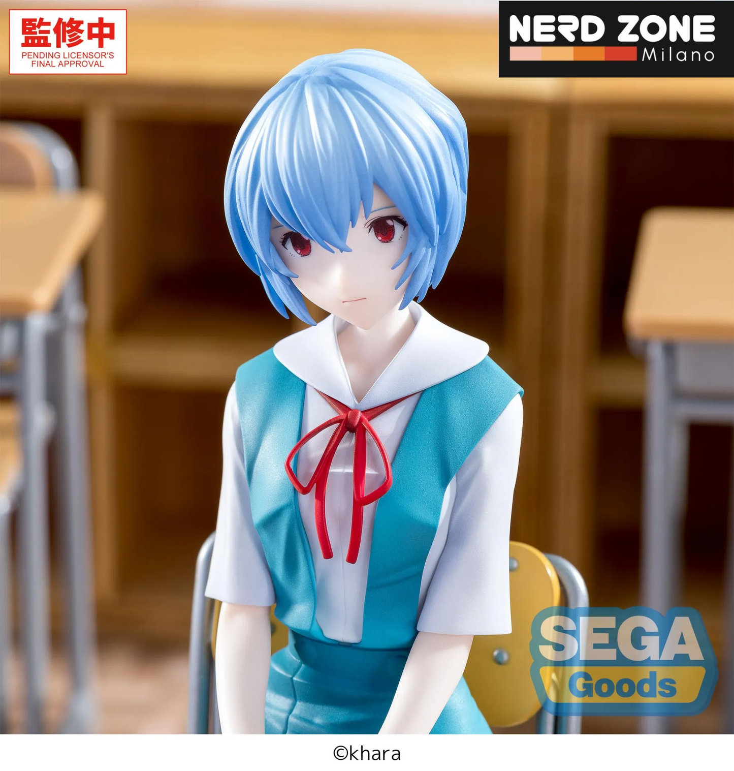 PRE ORDINE - SEGA - Evangelion Rei Ayanami Uniform Xstellar Figure