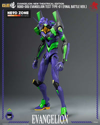 PRE ORDINE - THREEZERO - Evangelion New Theatrical Robo-Dou Eva Test Type-01 Final Battle Ver Figure