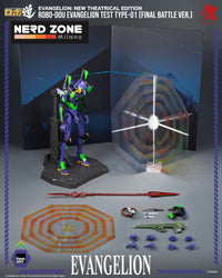 PRE ORDINE - THREEZERO - Evangelion New Theatrical Robo-Dou Eva Test Type-01 Final Battle Ver Figure