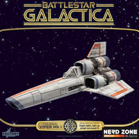 PRE ORDER - FACTORY ENTERTAINMENT - Battlestar Galactica Colonial Viper Mki Electronic Vehicle + Lieutenant Boomer Figure