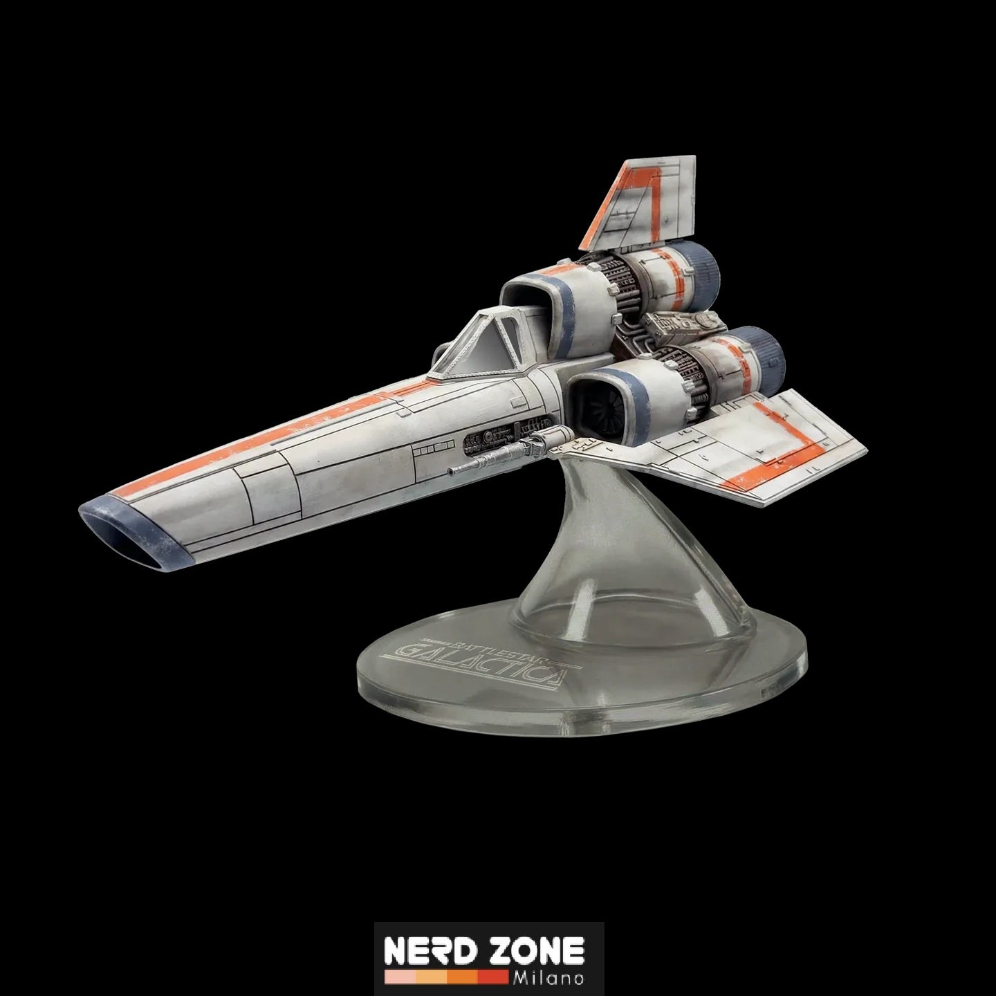 PRE ORDER - FACTORY ENTERTAINMENT - Battlestar Galactica Colonial Viper Mki Electronic Vehicle + Lieutenant Boomer Figure
