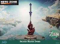 PRE ORDINE FIRST4FIGURES - Legend Of Zelda Tears Of The Kingdom Decayed Master Sword Life-Size Statue