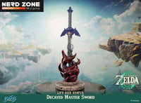 PRE ORDINE FIRST4FIGURES - Legend Of Zelda Tears Of The Kingdom Decayed Master Sword Life-Size Statue