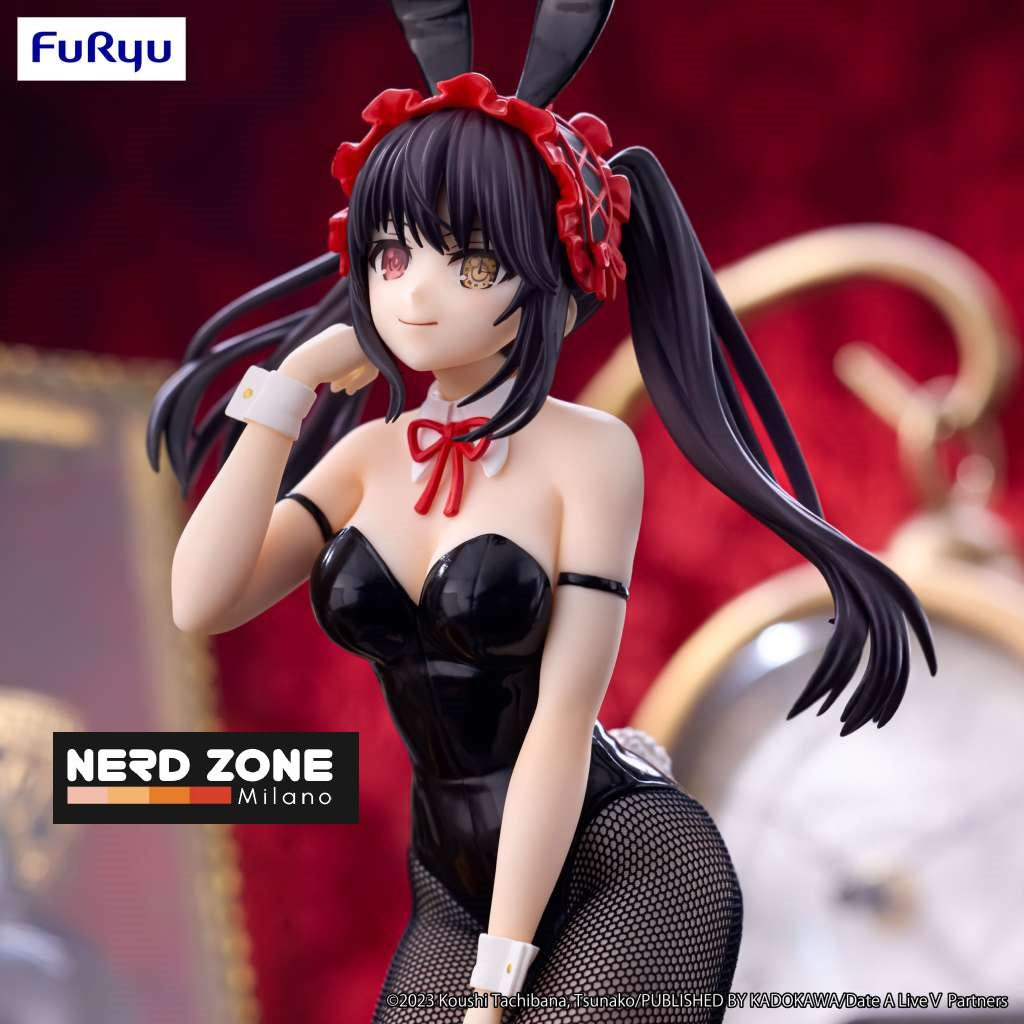 FURYU - Date a Live V - Kurumi Black Color Bicute Bunnies Figure