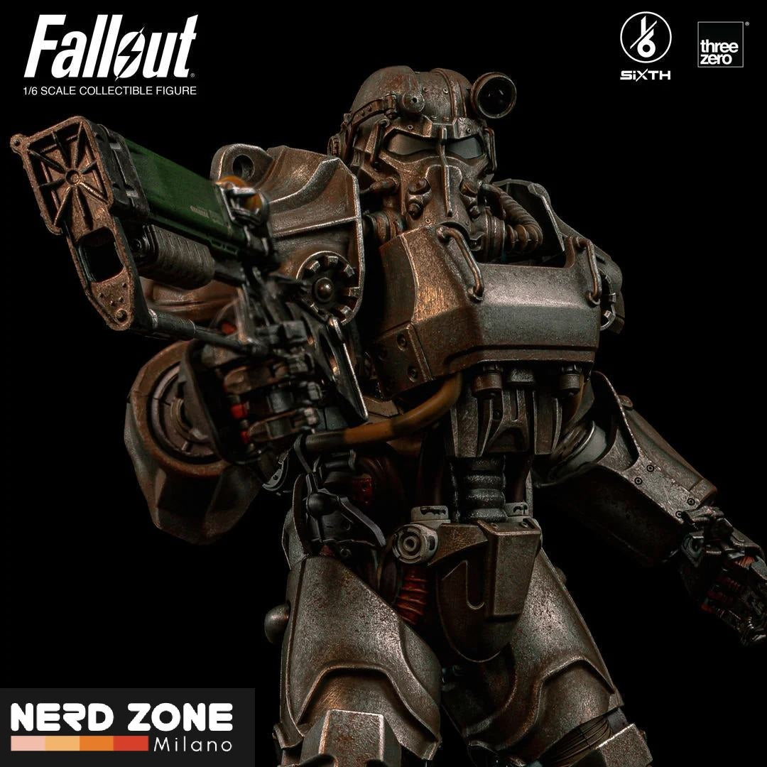 PRE ORDINE - THREEZERO - Fallout T-60 Rust Power Armor 1/6 Action Figure