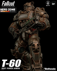 PRE ORDINE - THREEZERO - Fallout T-60 Rust Power Armor 1/6 Action Figure