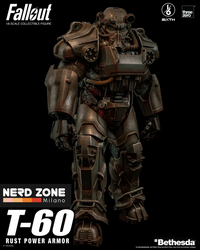 PRE ORDINE - THREEZERO - Fallout T-60 Rust Power Armor 1/6 Action Figure