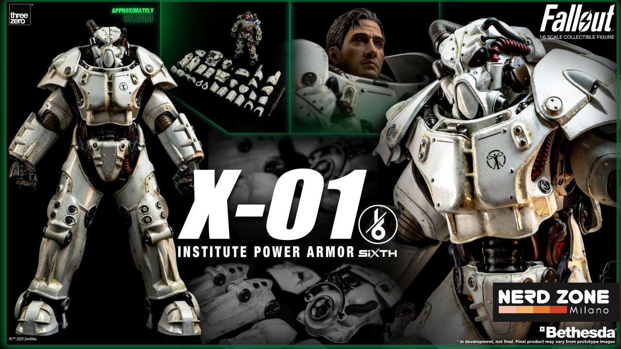THREEZERO - FALLOUT - X-01 Institute Power Armor 1/6 Af