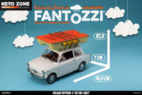 PRE ORDINE - INFINITE STATUE - Fantozzi E Filini La Bianchina Al Campeggio 1/18 Die-Cast Deluxe Edition