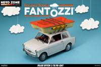 PRE ORDINE - INFINITE STATUE - Fantozzi E Filini La Bianchina Al Campeggio 1/18 Die-Cast Deluxe Edition