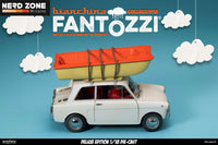 PRE ORDINE - INFINITE STATUE - Fantozzi E Filini La Bianchina Al Campeggio 1/18 Die-Cast Deluxe Edition