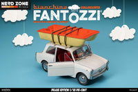 PRE ORDINE - INFINITE STATUE - Fantozzi E Filini La Bianchina Al Campeggio 1/18 Die-Cast Deluxe Edition