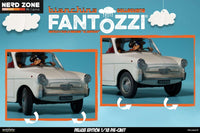 PRE ORDINE - INFINITE STATUE - Fantozzi E Filini La Bianchina Al Campeggio 1/18 Die-Cast Deluxe Edition