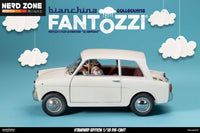 PRE ORDINE - INFINITE STATUE - Fantozzi E Filini La Bianchina Al Campeggio 1/18 Die-Cast Standard Edition