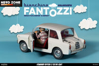 PRE ORDINE - INFINITE STATUE - Fantozzi E Filini La Bianchina Al Campeggio 1/18 Die-Cast Standard Edition