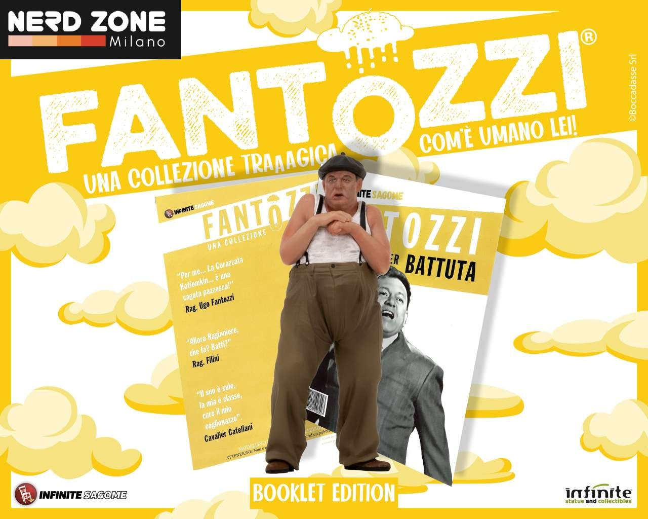 INFINITE STATUE - Fantozzi Fantozzi Com'e' Umano Lei Booklet Edition Infinite Sagome