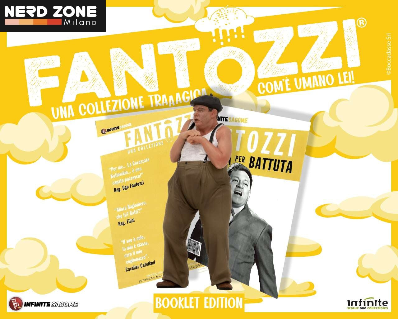 INFINITE STATUE - Fantozzi Fantozzi Com'e' Umano Lei Booklet Edition Infinite Sagome