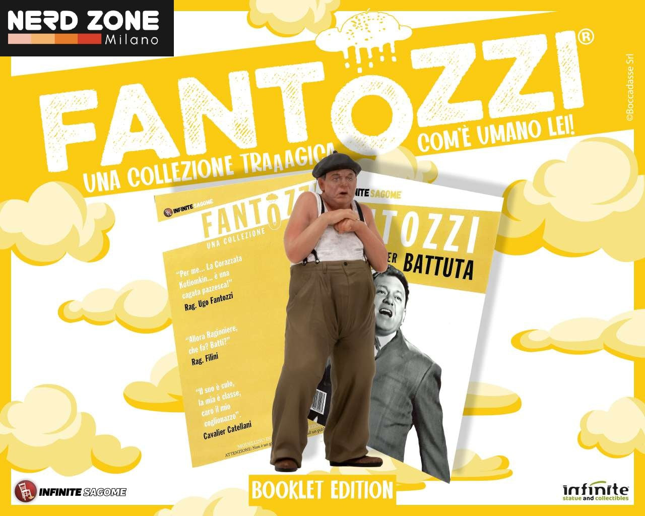 INFINITE STATUE - Fantozzi Fantozzi Com'e' Umano Lei Booklet Edition Infinite Sagome