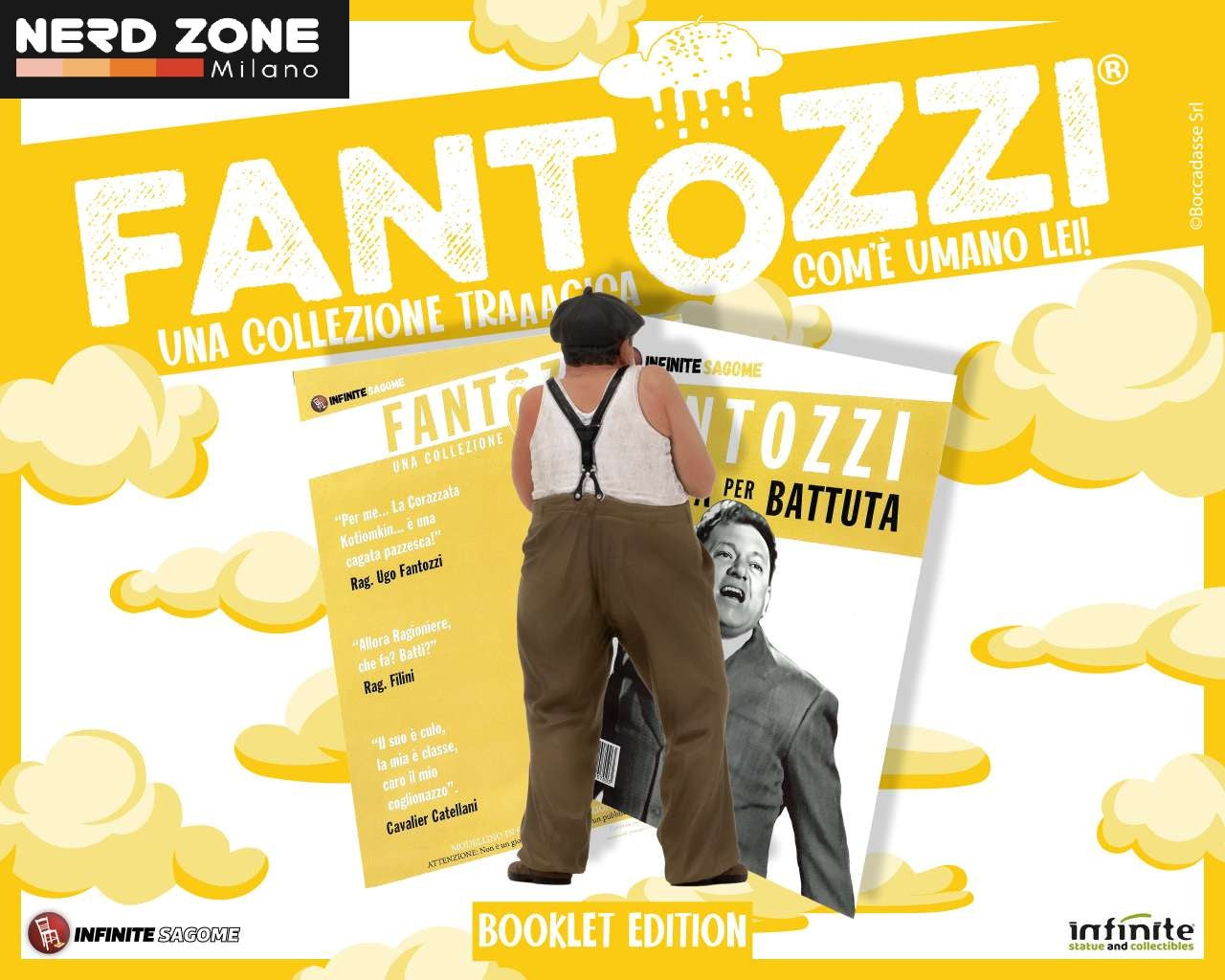 INFINITE STATUE - Fantozzi Fantozzi Com'e' Umano Lei Booklet Edition Infinite Sagome