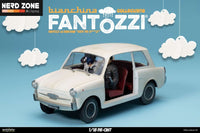 PRE ORDINE - INFINITE STATUE - Fantozzi La Bianchina Siete Tre Stxxxxi 1/18 Die-Cast