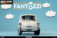PRE ORDINE - INFINITE STATUE - Fantozzi La Bianchina Siete Tre Stxxxxi 1/18 Die-Cast