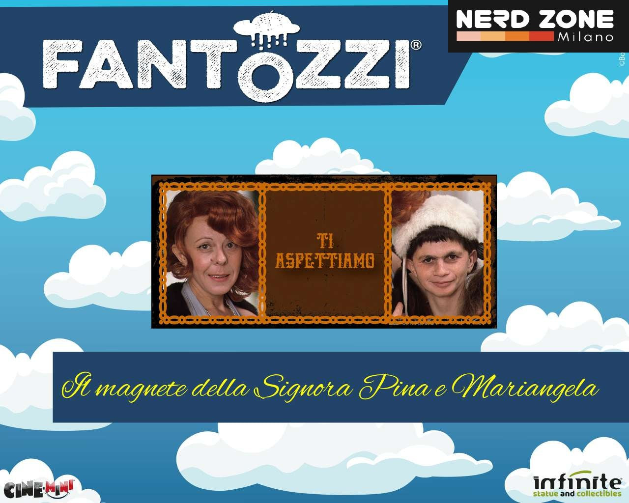 INFINITE STATUE - Fantozzi Ti Aspettiamo Magnete