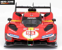 BBURAGO - Ferrari 499p Lmh (2023 24h Le Mans Champion) - Model Kit 1:24