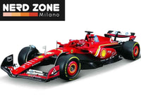 BBURAGO - Ferrari F1 Sf-24 - N.16 Charles Leclerc With Helmet - Model Kit 1:24