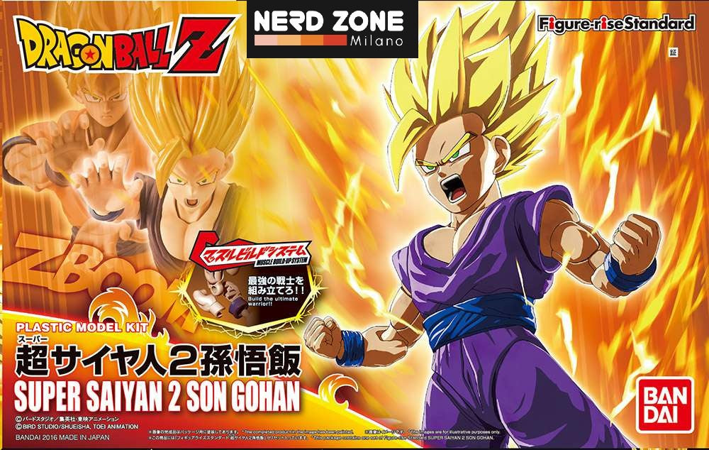 BANDAI GUNPLA - Figure Rise Super Saiyan 2 Son Gohan Std