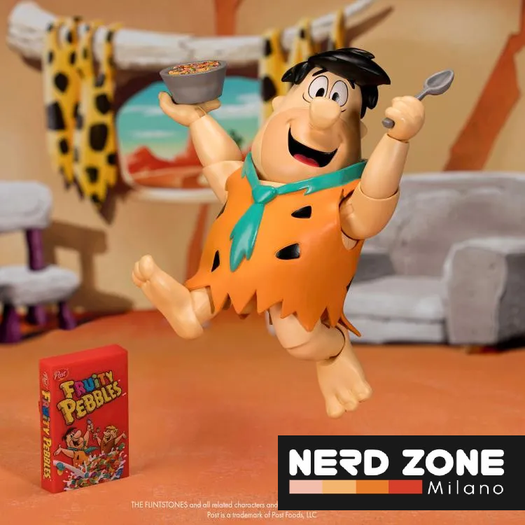 PRE ORDINE - JADA TOYS - Fruity Pebbles Fred Flintstones 1/12 Action Figure
