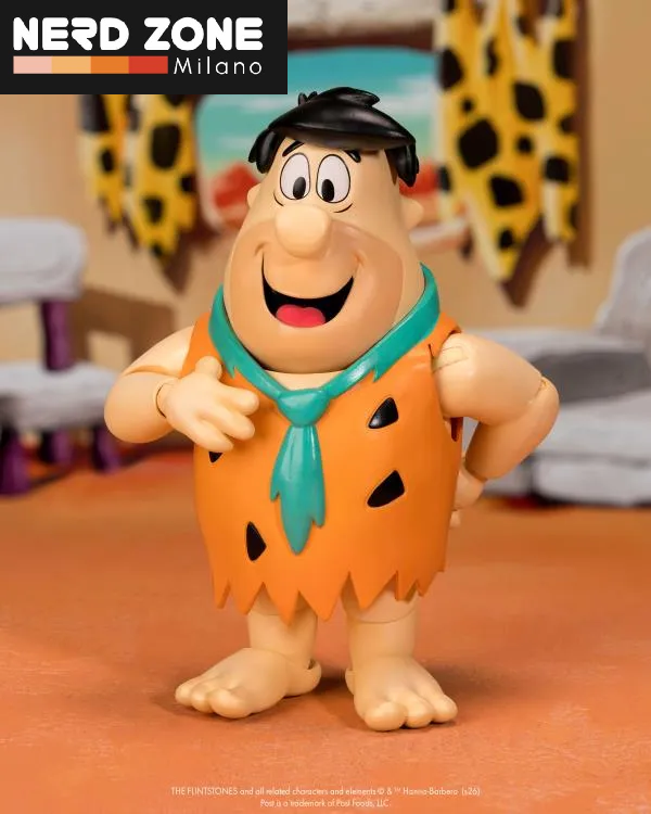 PRE ORDINE - JADA TOYS - Fruity Pebbles Fred Flintstones 1/12 Action Figure