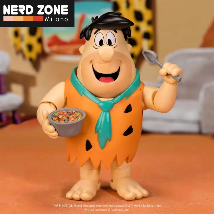 PRE ORDINE - JADA TOYS - Fruity Pebbles Fred Flintstones 1/12 Action Figure