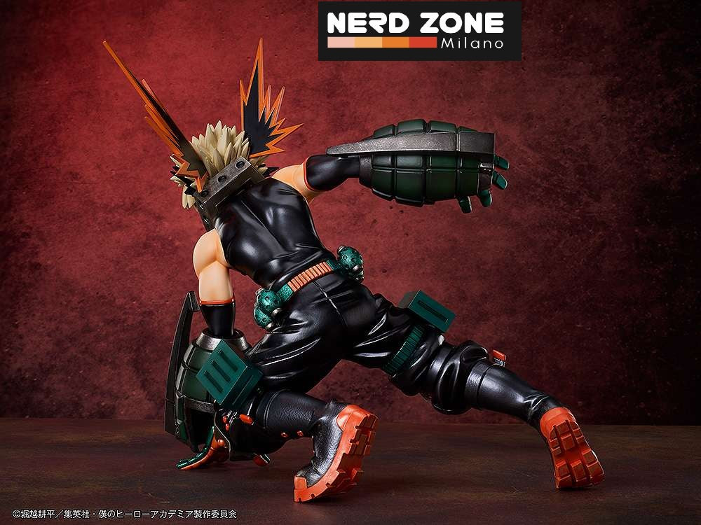 PRE ORDINE  - GOODSMILE FR. - My Hero Academia Katsuki Bakugo Metallic Statue