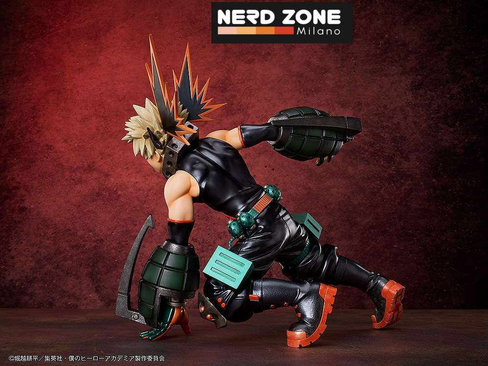 PRE ORDINE  - GOODSMILE FR. - My Hero Academia Katsuki Bakugo Metallic Statue