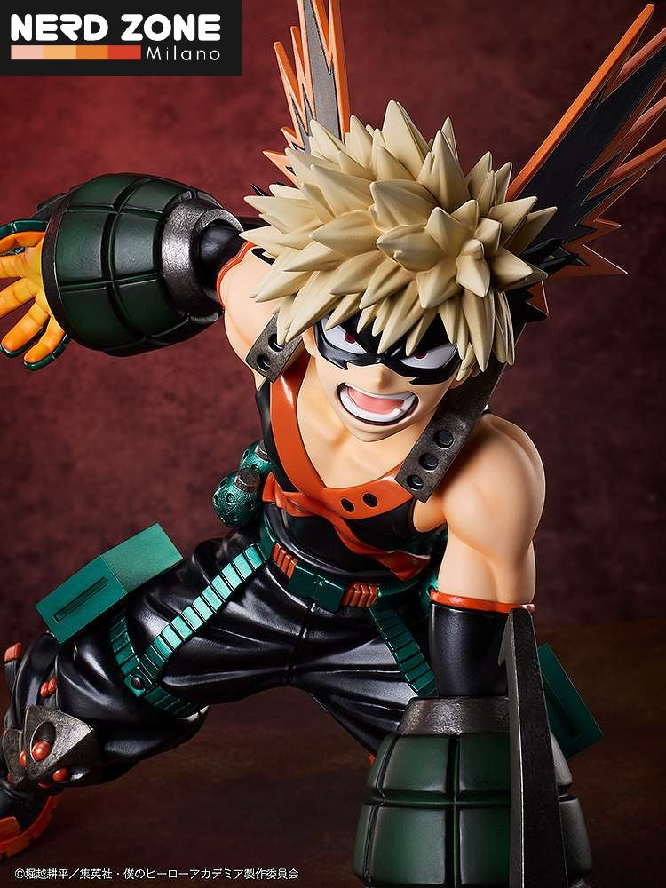 PRE ORDINE  - GOODSMILE FR. - My Hero Academia Katsuki Bakugo Metallic Statue