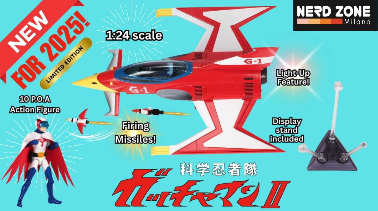 RAMEN TOY - Gatchaman 2 1:24 Eagle Sharp Model Replica