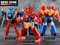 PRE ORDINE - FREEING - Getter Robo G Dynamic Change Mini Fig Set