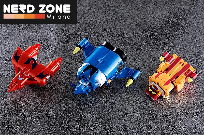 PRE ORDINE - FREEING - Getter Robo G Dynamic Change Mini Fig Set