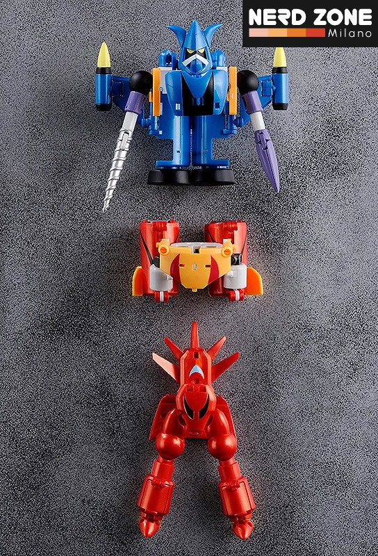 PRE ORDINE - FREEING - Getter Robo G Dynamic Change Mini Fig Set